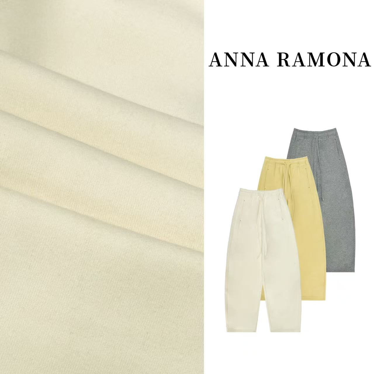 【anna ramona】新款中高腰香蕉裤