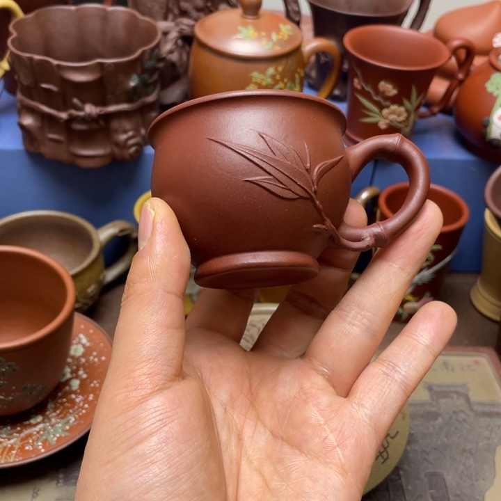 紫砂茶杯紫砂主人杯