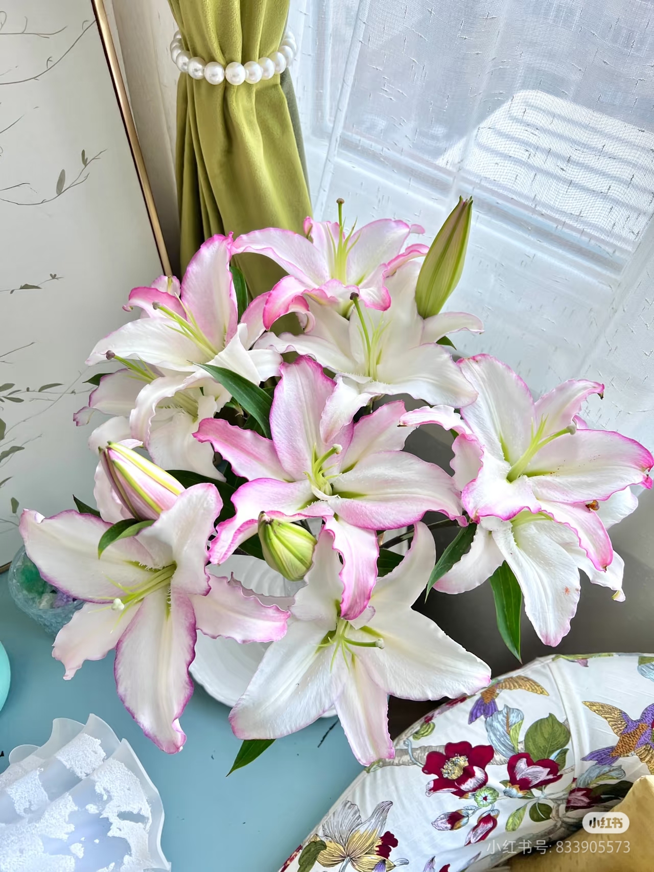 【百年好合】霓裳仙子香水百合（一单中通）