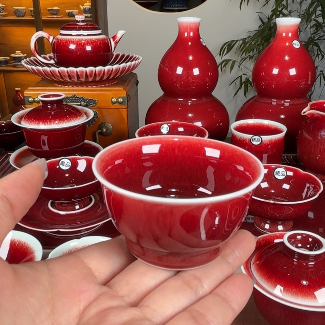 杯闻轩坊原矿郎红 客杯