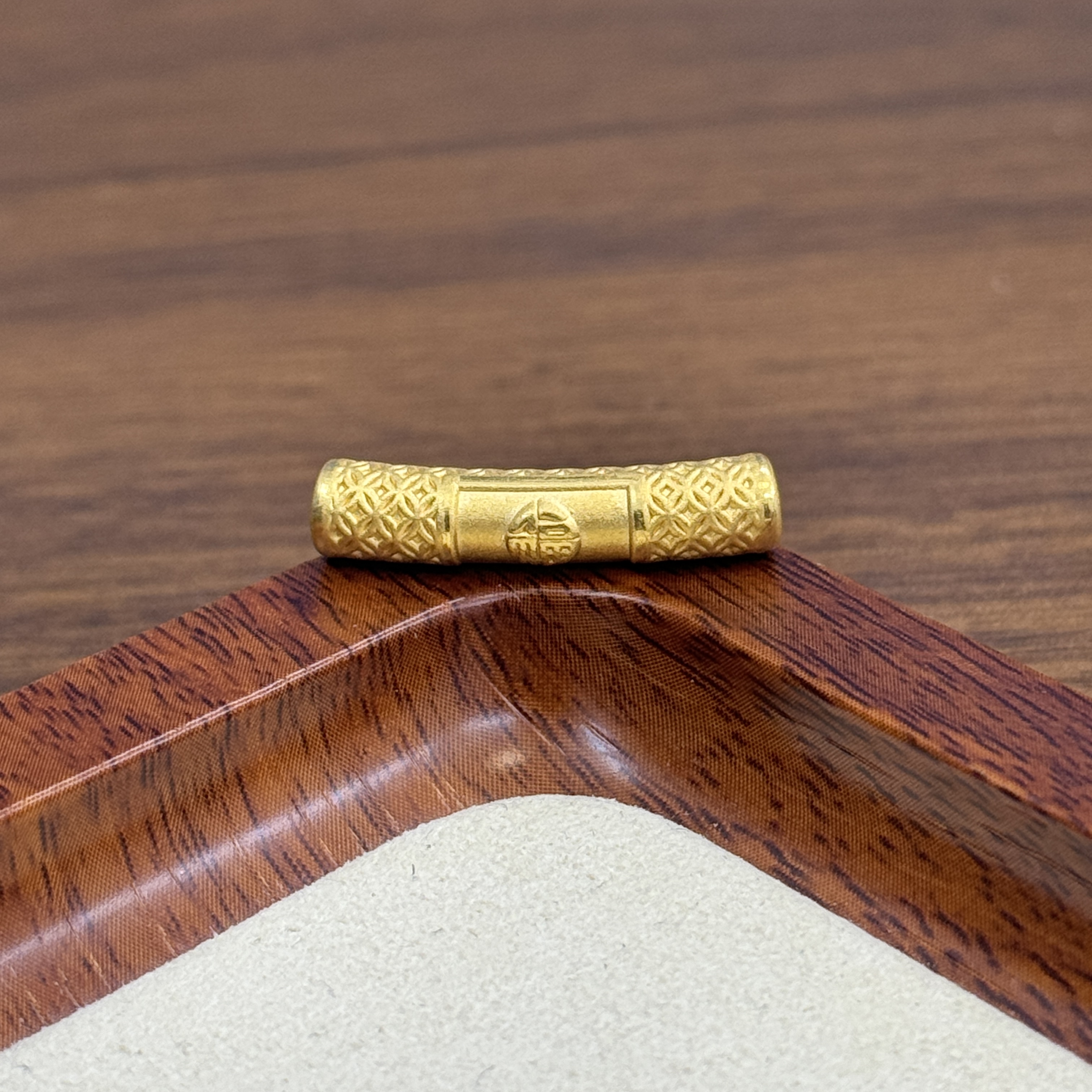 顺鑫黄金足金999钱币福弯管DP2084-01330