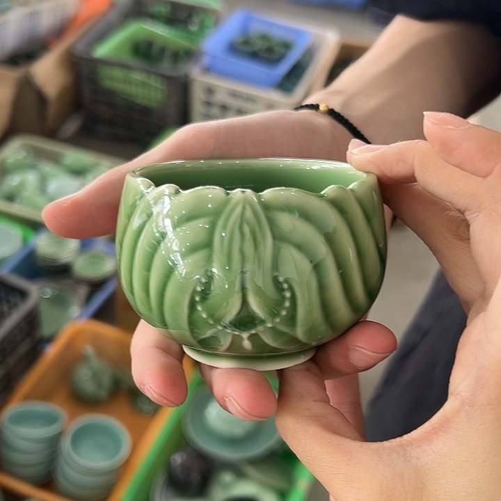 小米茶器龙泉青瓷