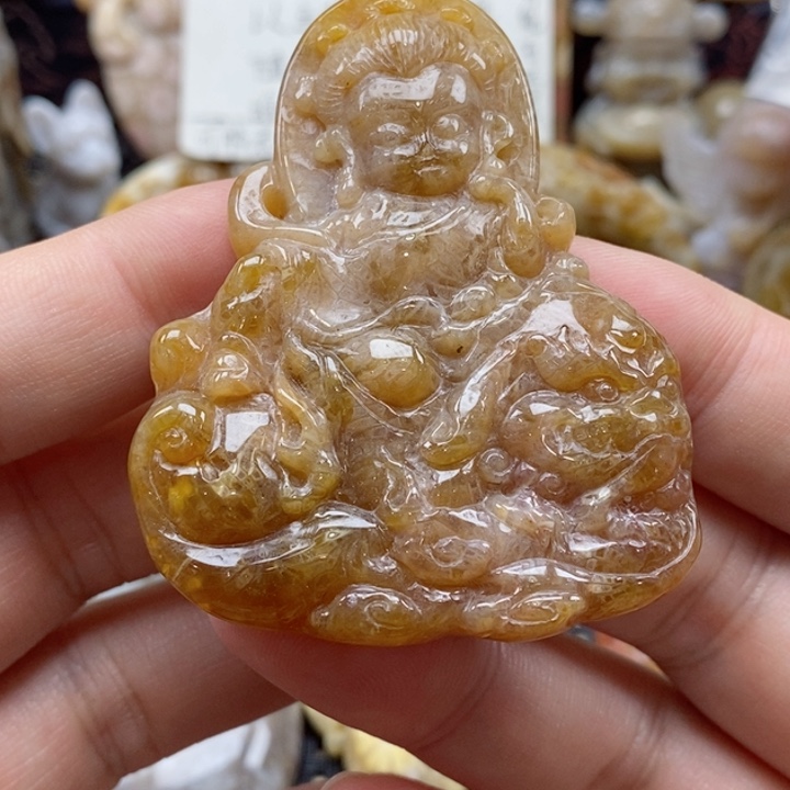 石英质玉颈饰未镶嵌