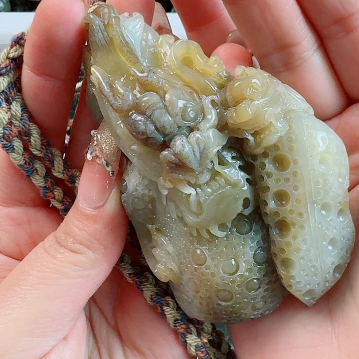 和田玉挂件未镶嵌