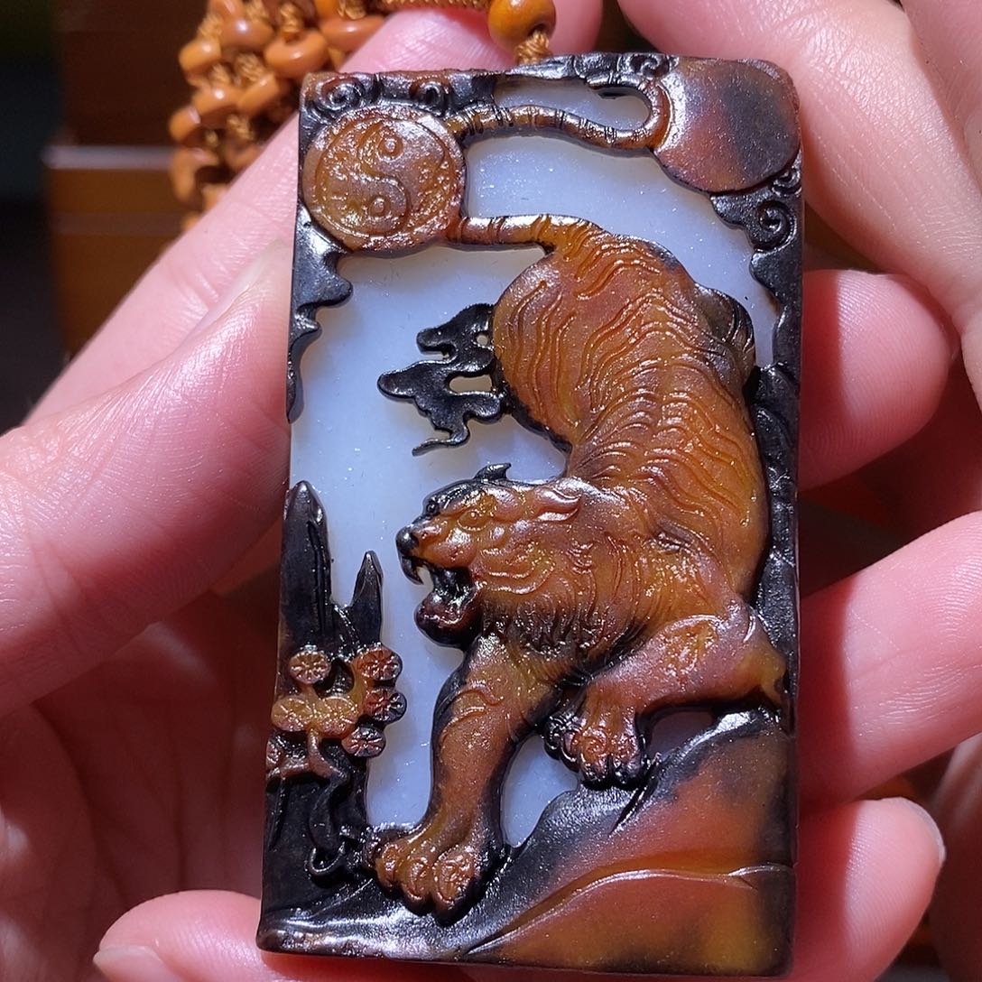 和田玉挂件未镶嵌