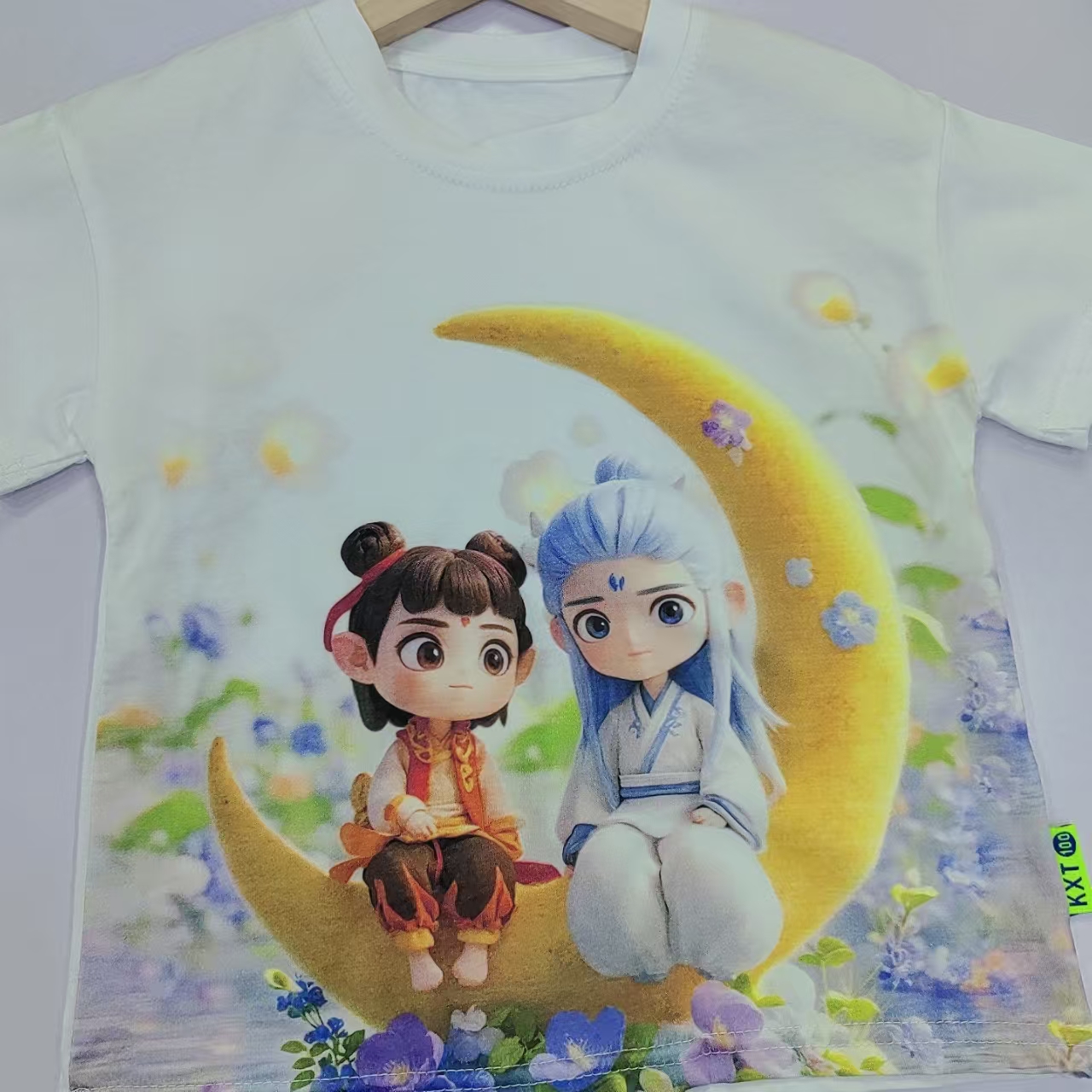 95棉水印纯棉短袖/3件