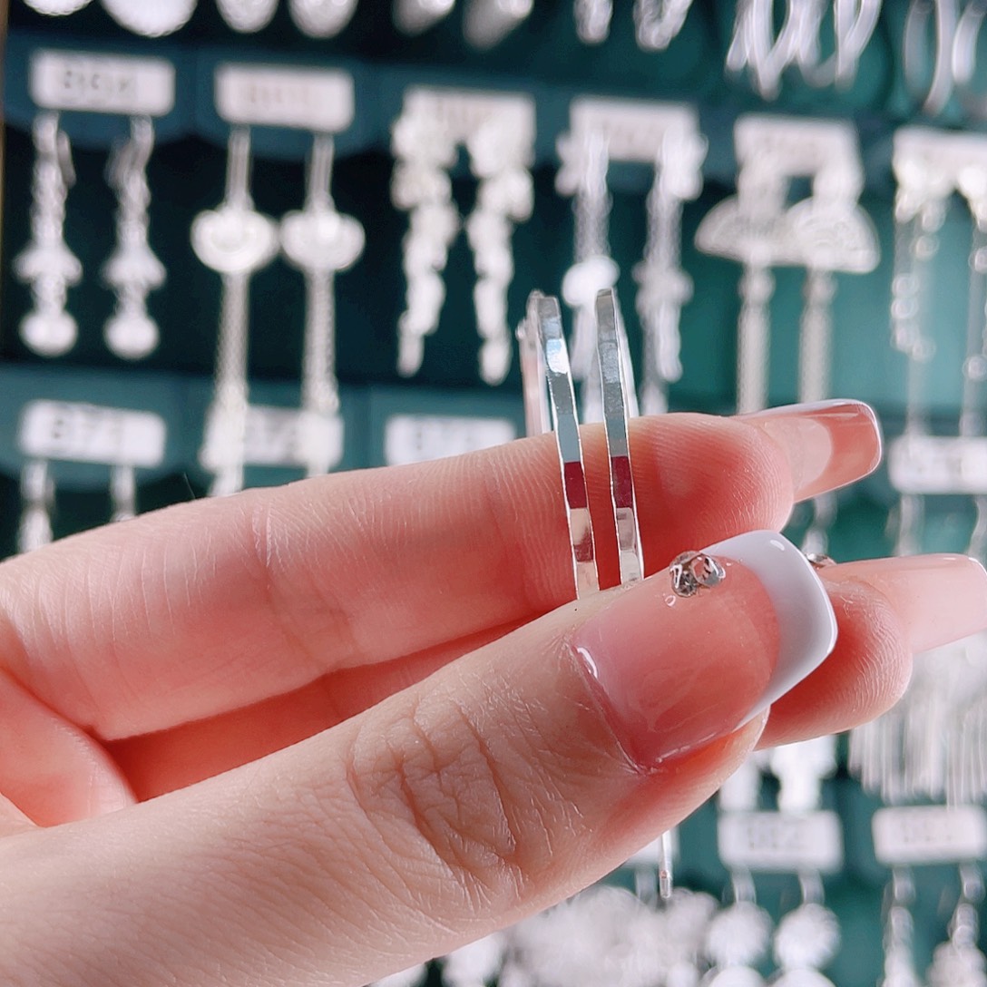 足银佰利银饰足银耳圈50圈口新款