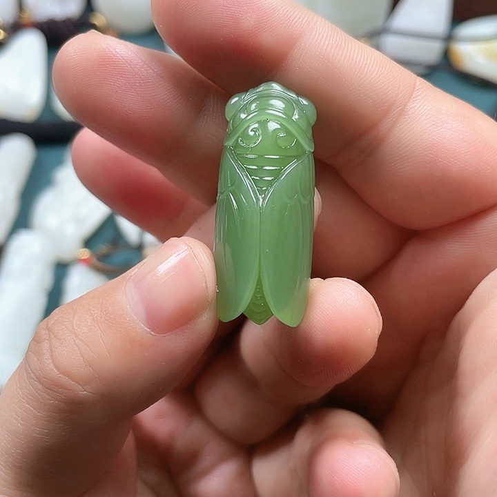 和田玉颈饰未镶嵌峰