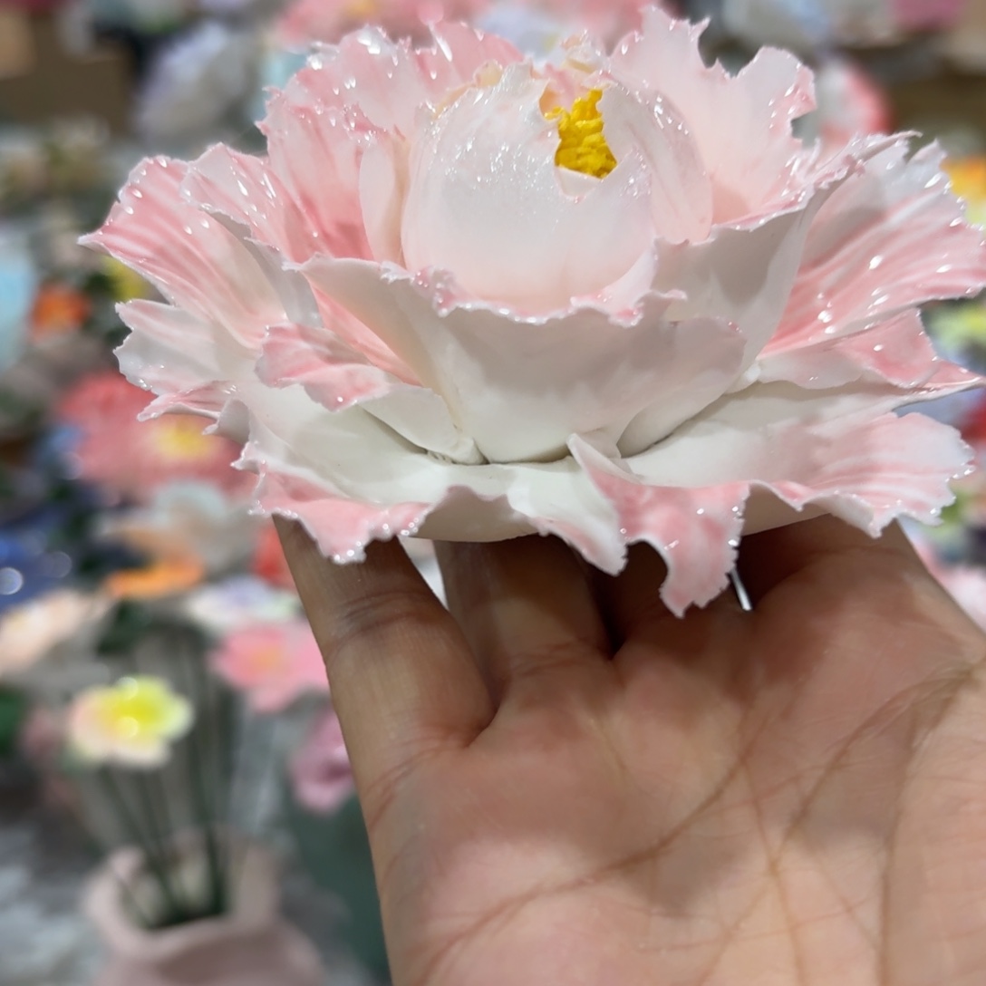 陶瓷花，拍满20发货，退款拉黑