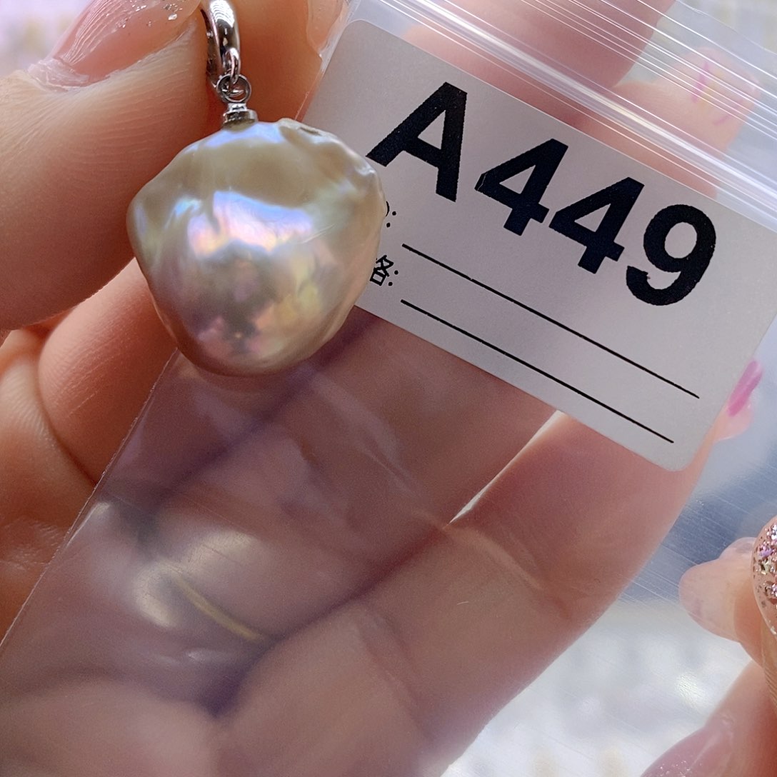 淡水珍珠颈饰银S925镶嵌