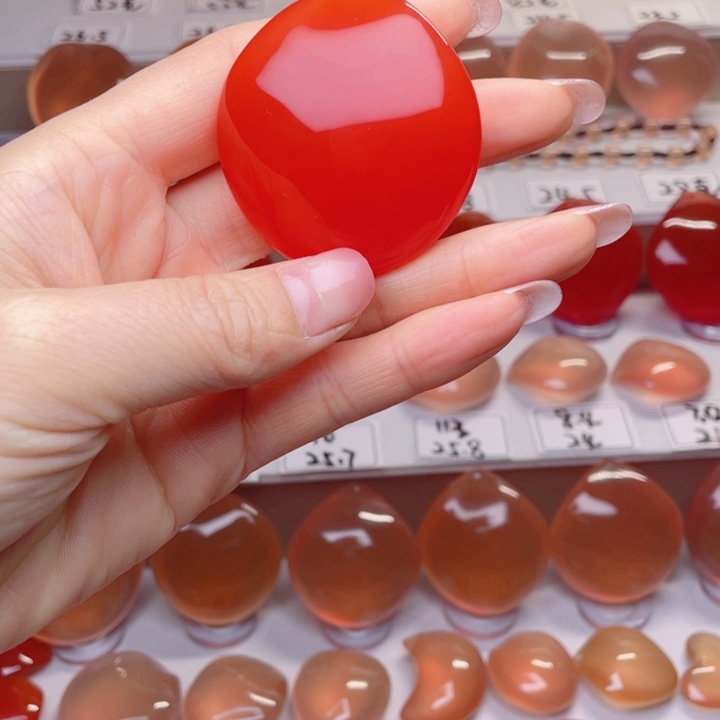 $***$桃木保质保真青鱼石吊坠