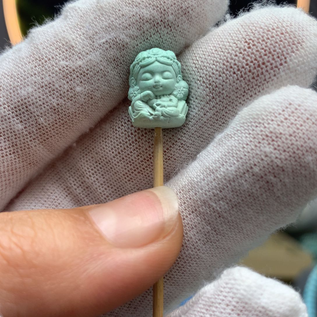 绿松石挂件未镶嵌