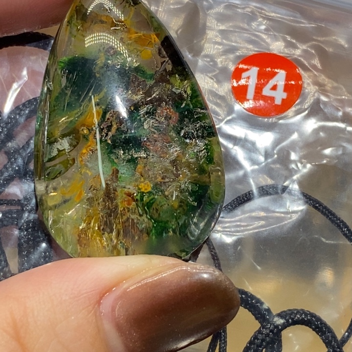 蓝***阁水晶珠宝半成品未镶嵌