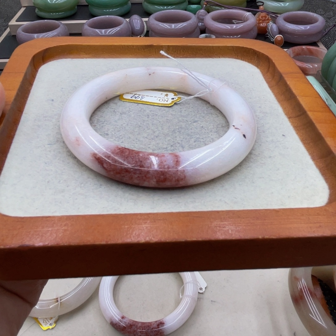 石英质玉圈口56未镶嵌