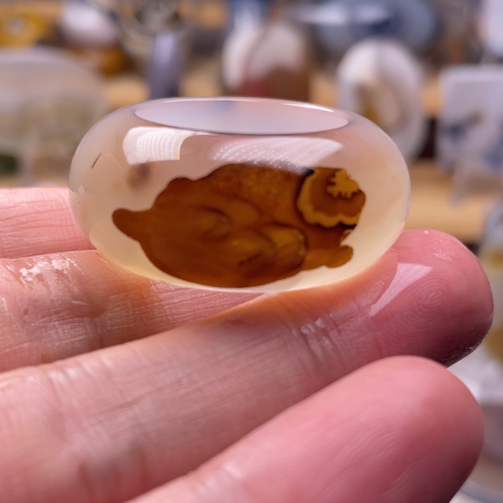 玛瑙/玉髓未镶嵌吊坠(不含链)