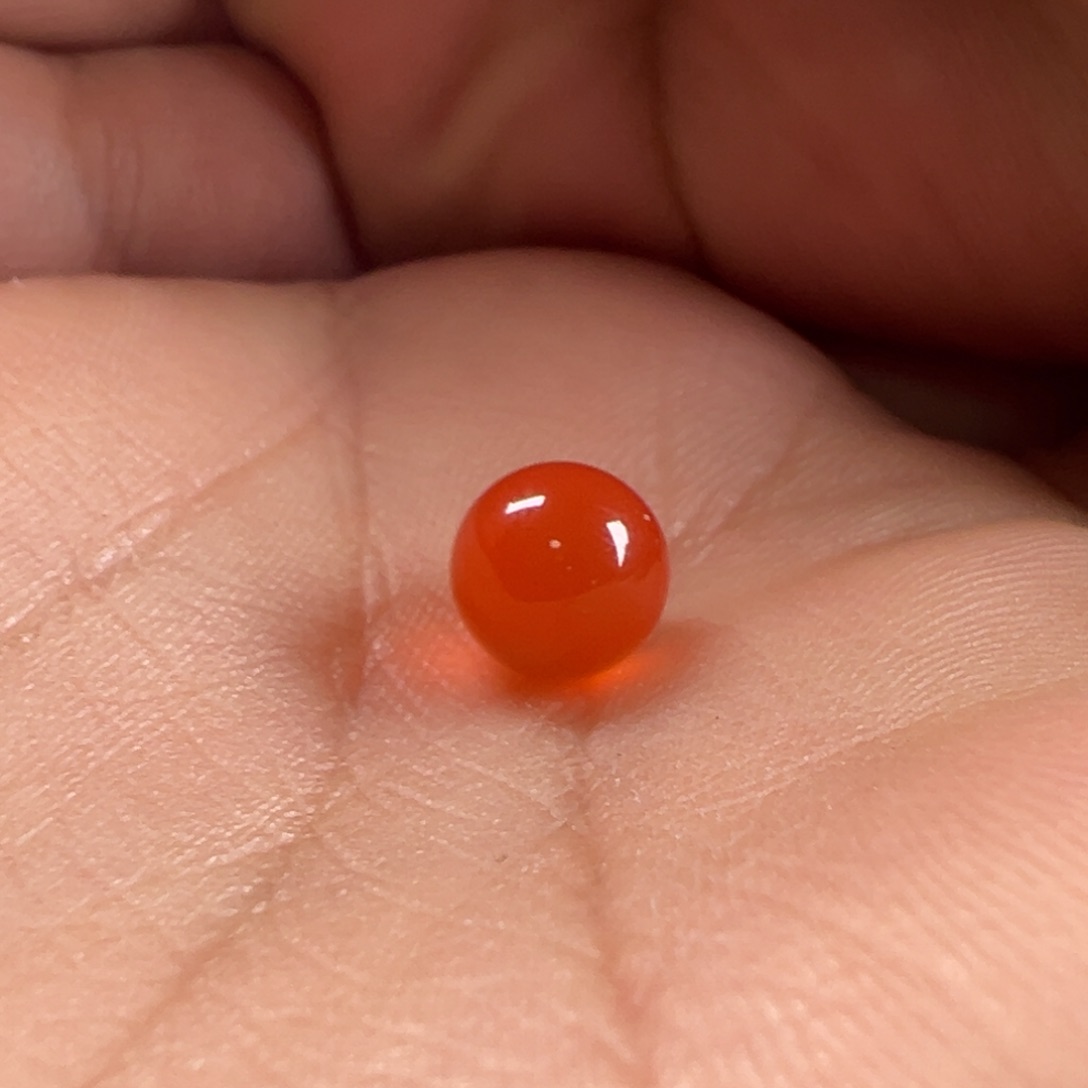 南红玛瑙圆珠7.8未镶嵌
