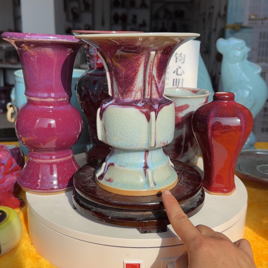 摆件陶郑家钧瓷摆件