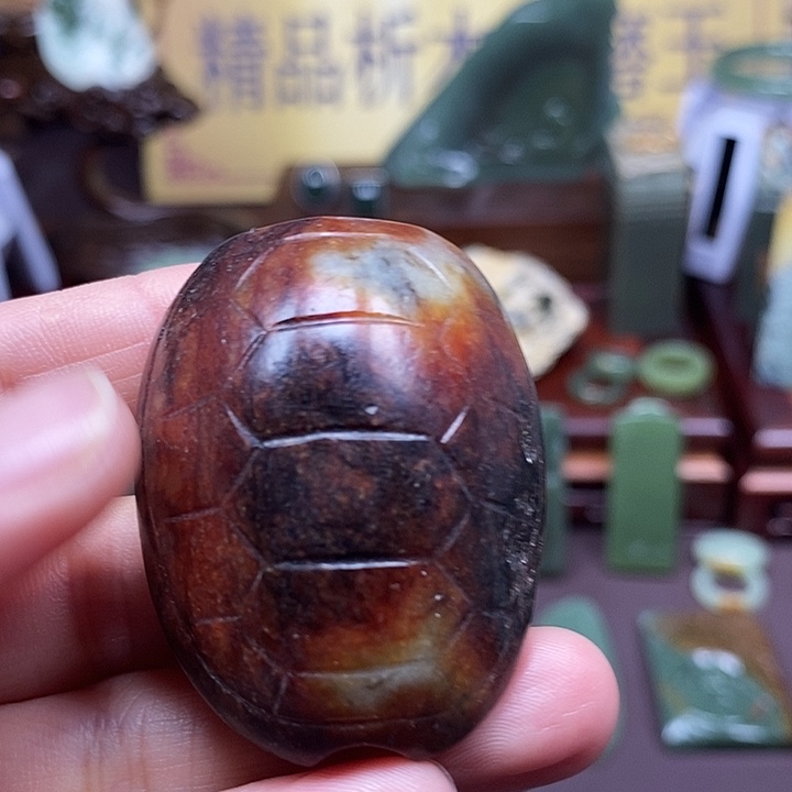 岫岩河磨玉（透闪石质玉）析木未镶嵌