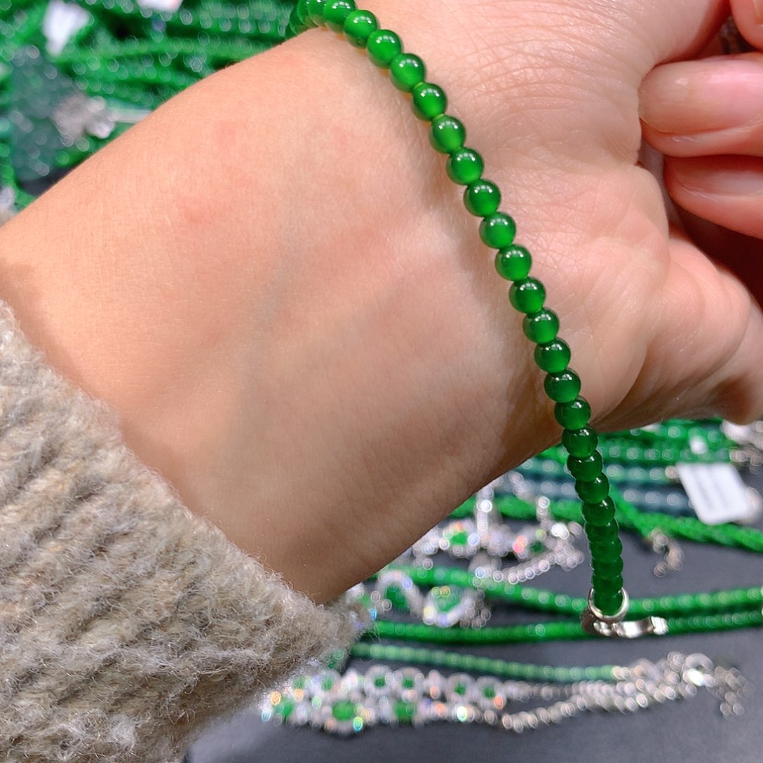 翡翠戒指未镶嵌天然翡翠