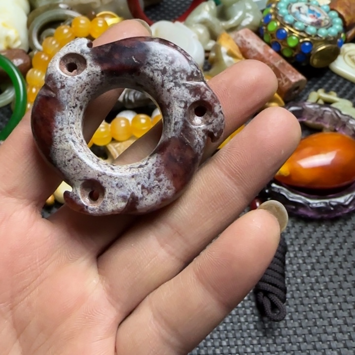 紫金钵盂菩提吊坠