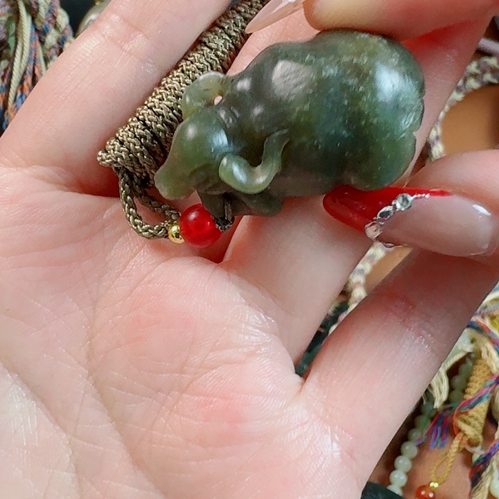 和田玉把件未镶嵌