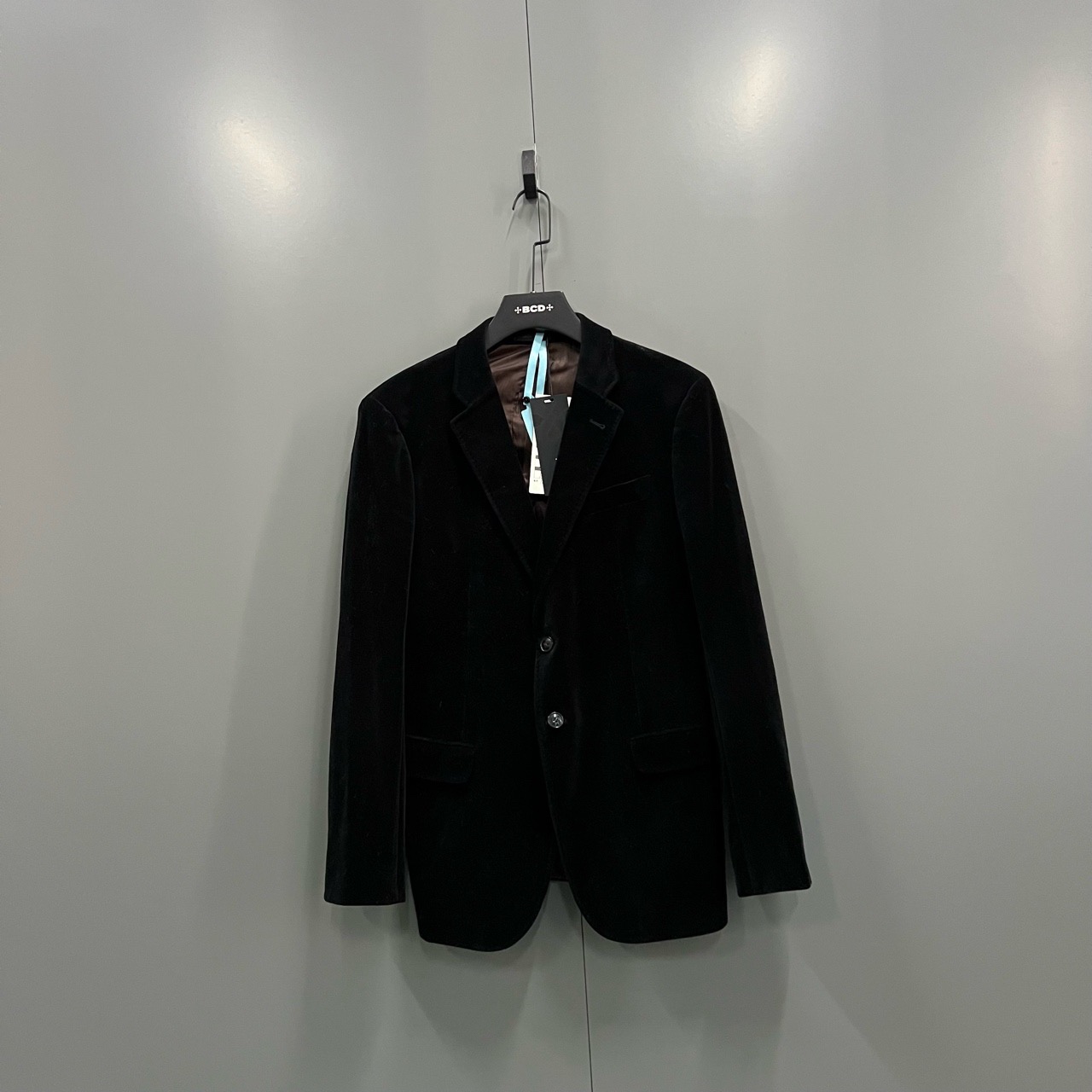 95新 GIORGIO ARMANI/阿玛尼 黑丝绒西服外套 尺码如图