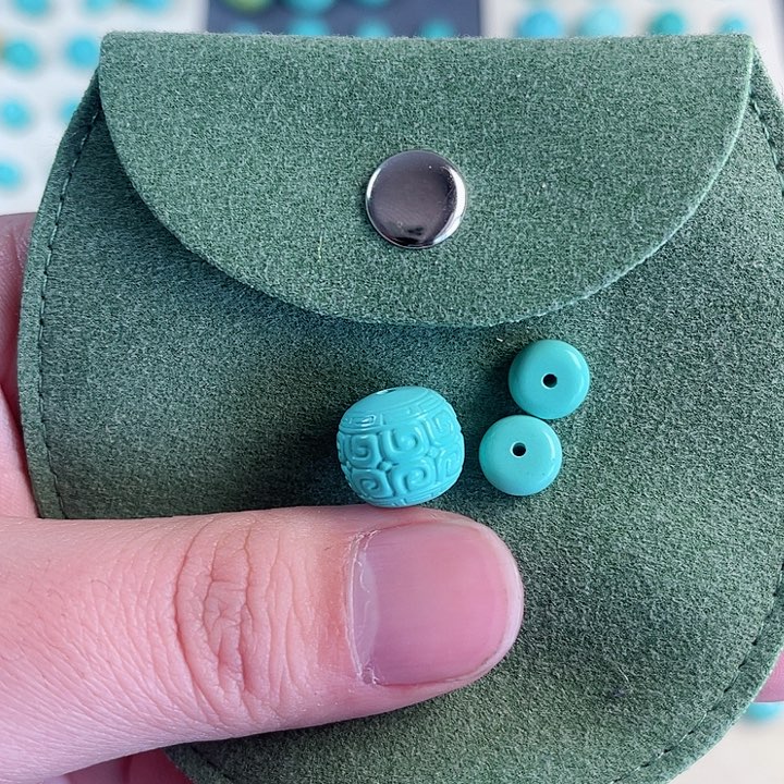 湖北特色卡12散珠配饰，0066