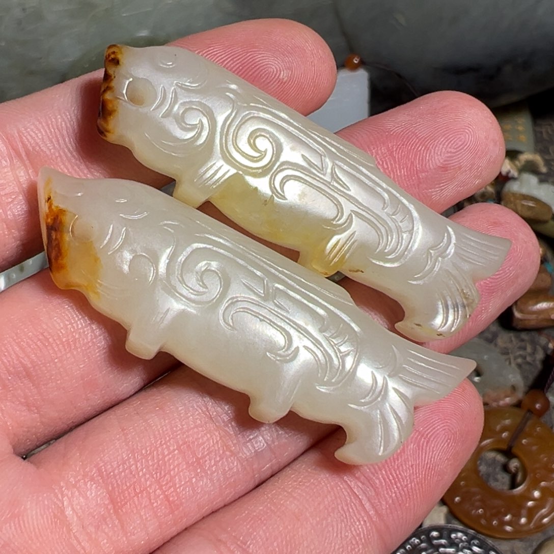 和田玉如图未镶嵌好*聊