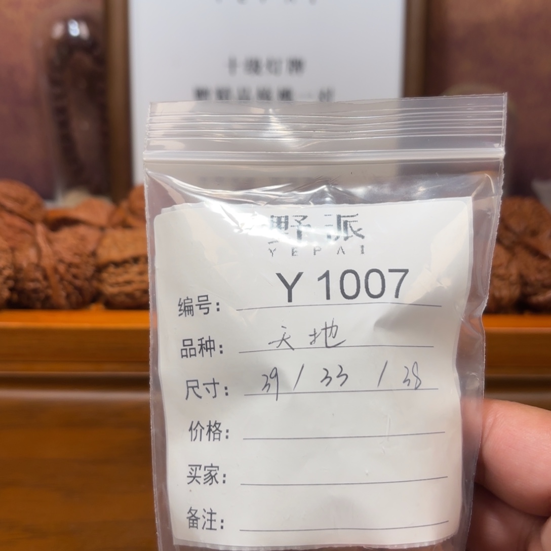 吊坠文玩核桃天地Y1007