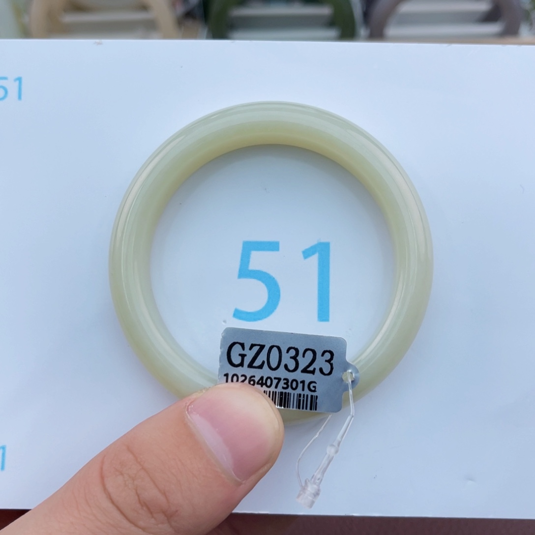 和田玉手镯未镶嵌我**运