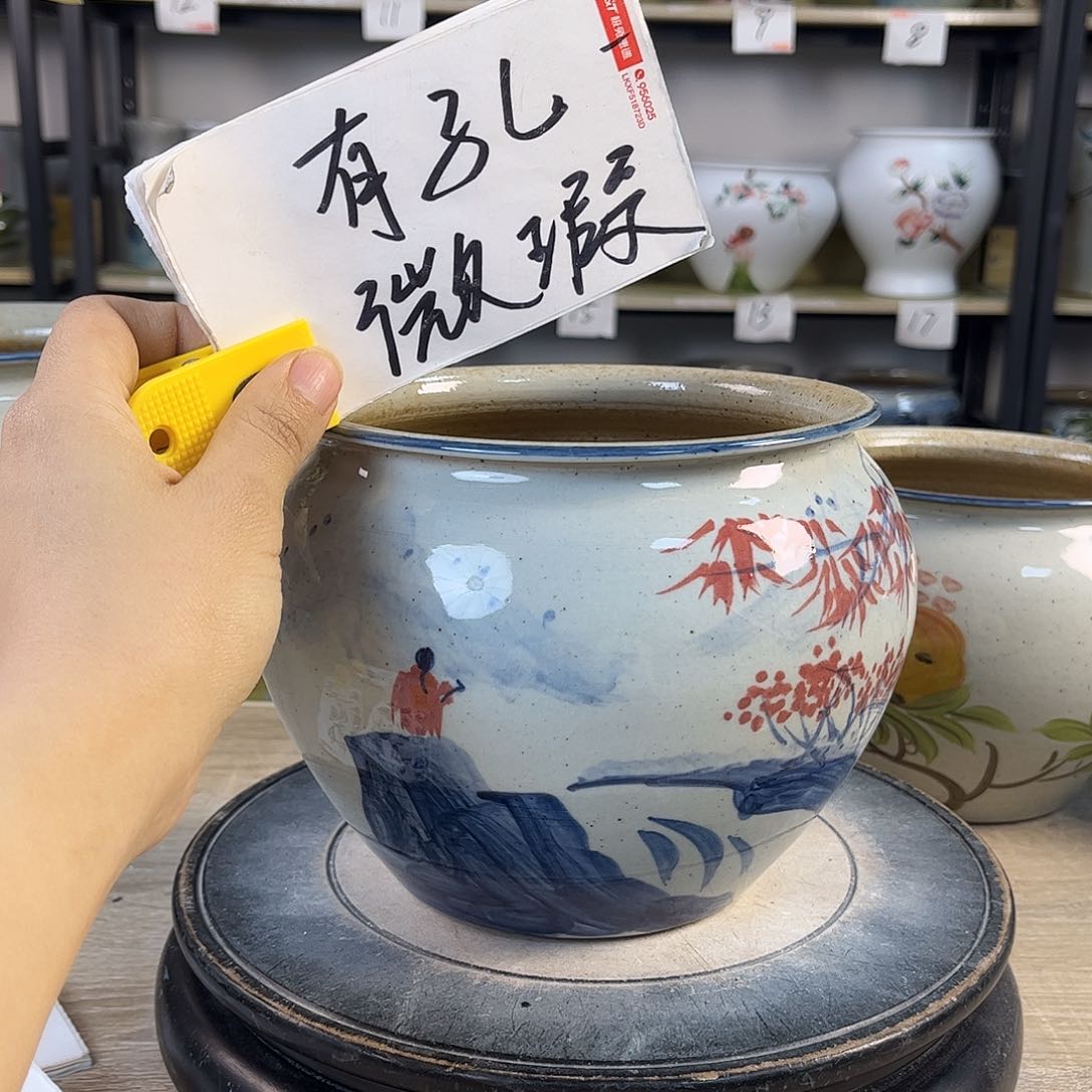 罐1xc景德镇陶瓷花盆