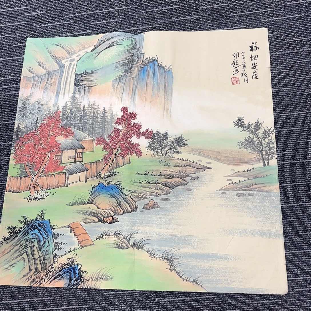 国画国画作品纯手绘