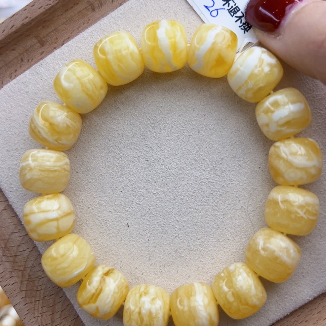 琥珀手链未镶嵌1****826克