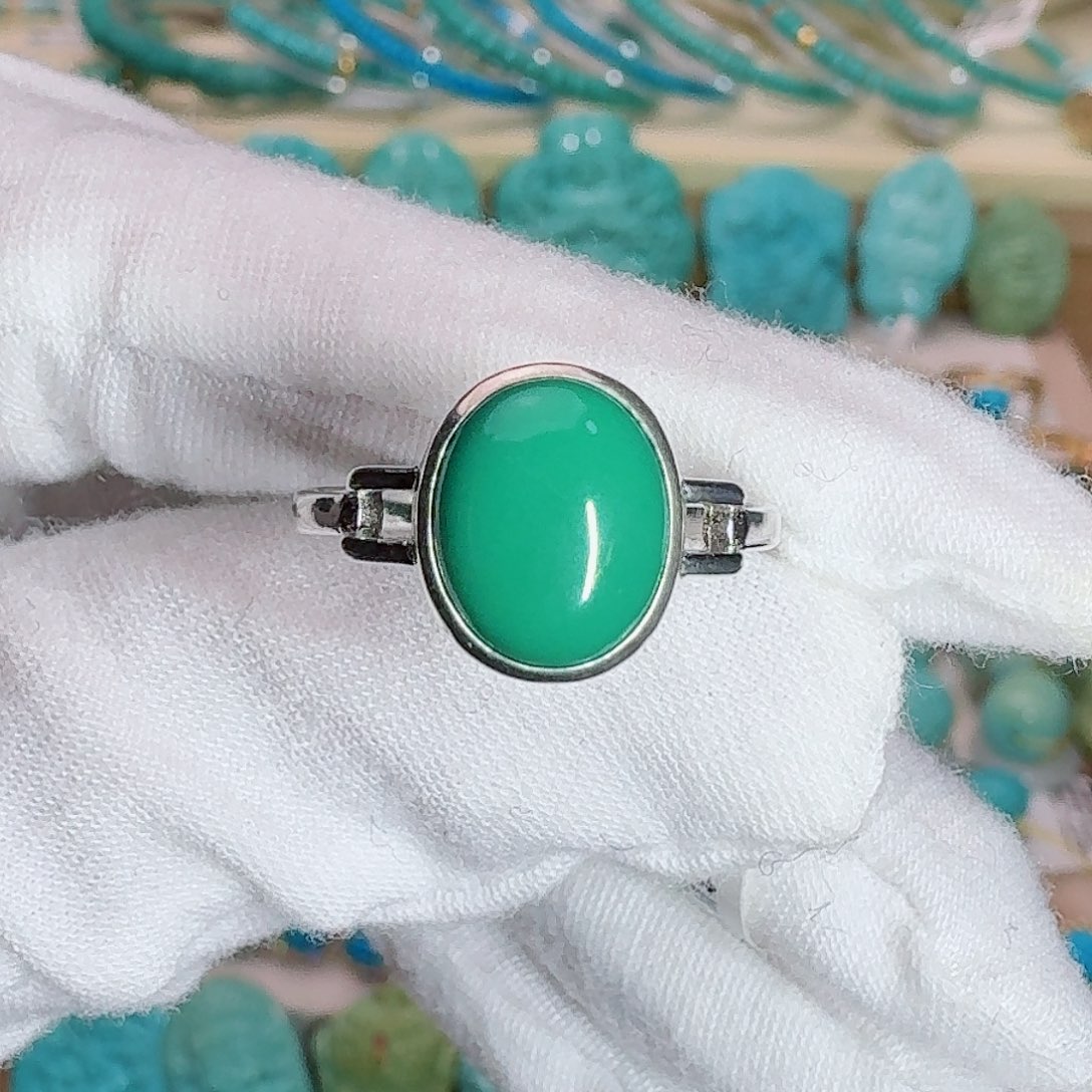 绿松石银S925镶嵌珠宝奇石