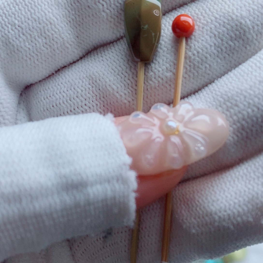 南红玛瑙未镶嵌颈饰