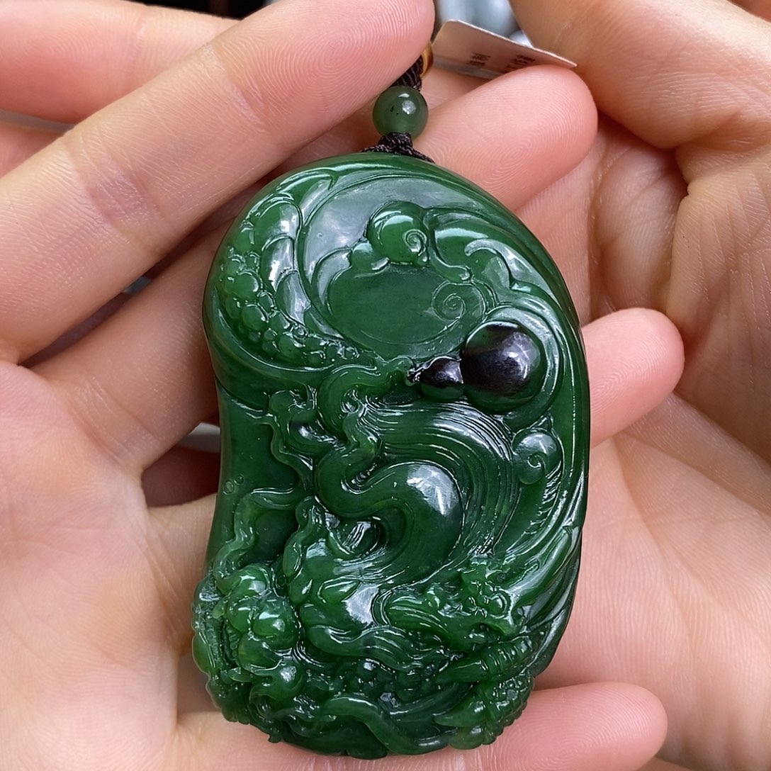 一****和田玉未镶嵌吊坠(不含链)