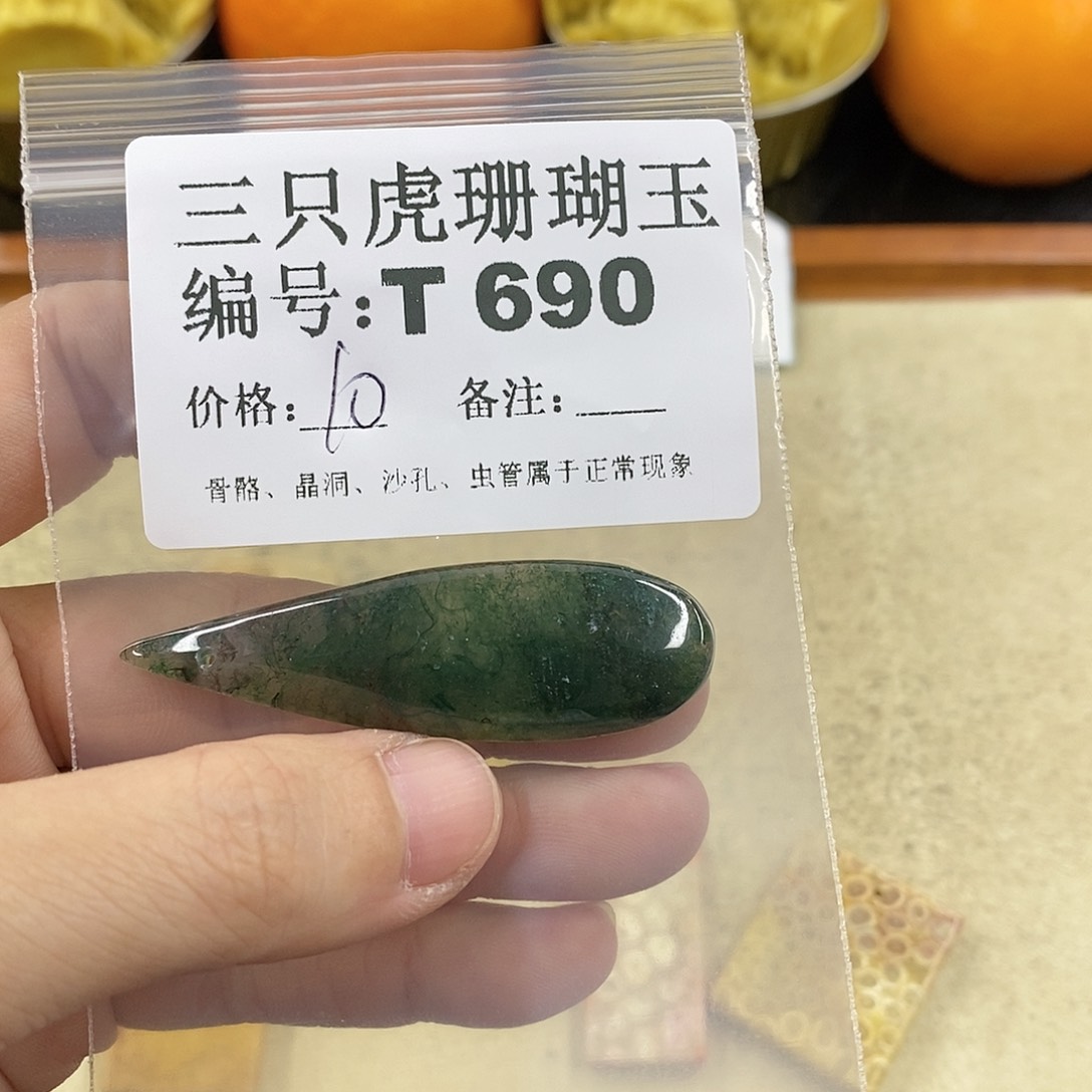 硅化珊瑚（珊瑚玉）1未镶嵌名***句