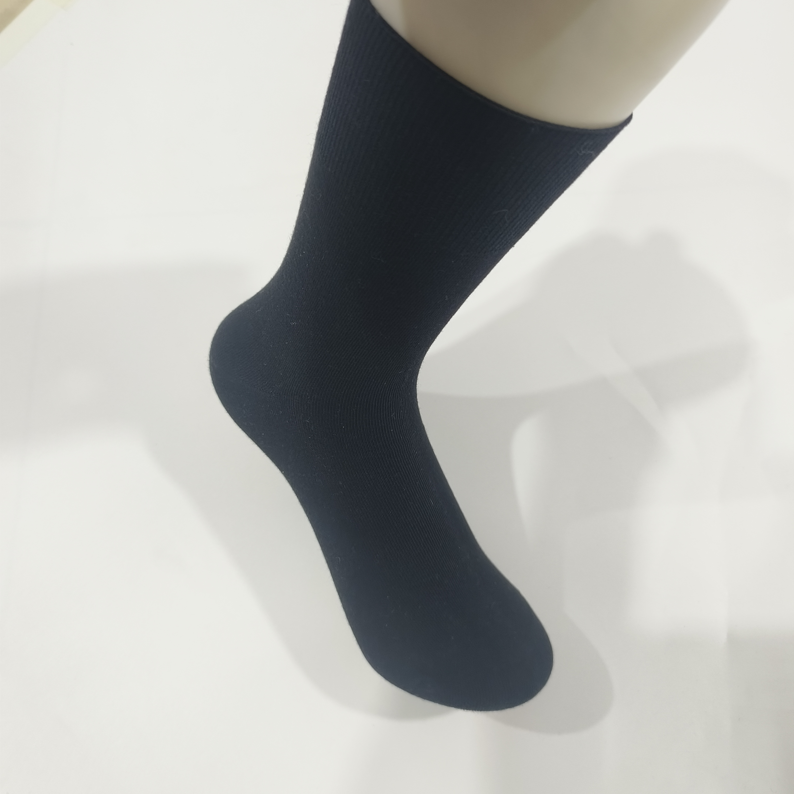 香蕉男女同款四季抗起球防臭商务中筒袜