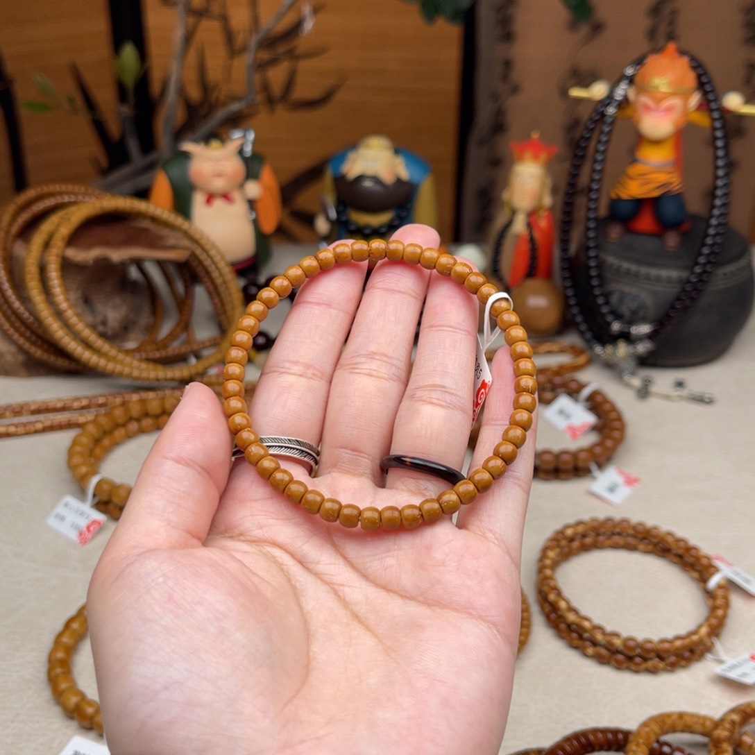 紫金鼠手串无**对5纯肉老型