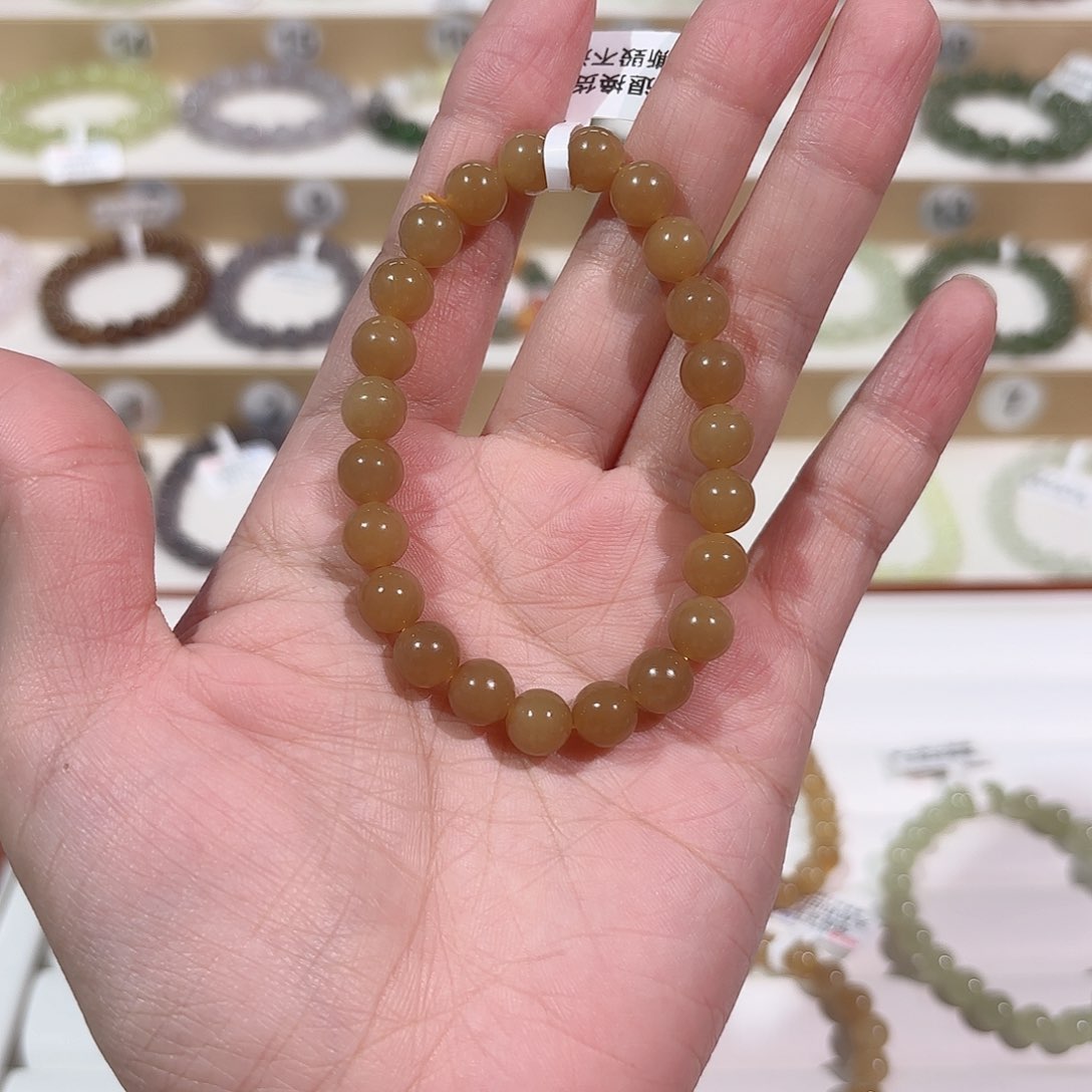 和田玉手链未镶嵌a