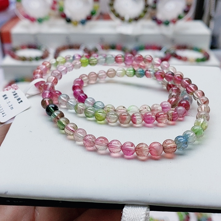 碧玺手链未镶嵌梦***、5号