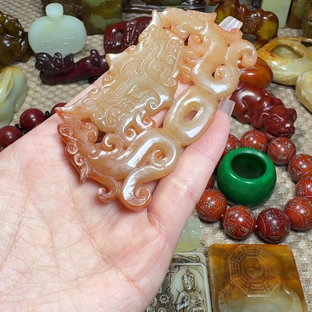 吊坠白玉菩提挂件