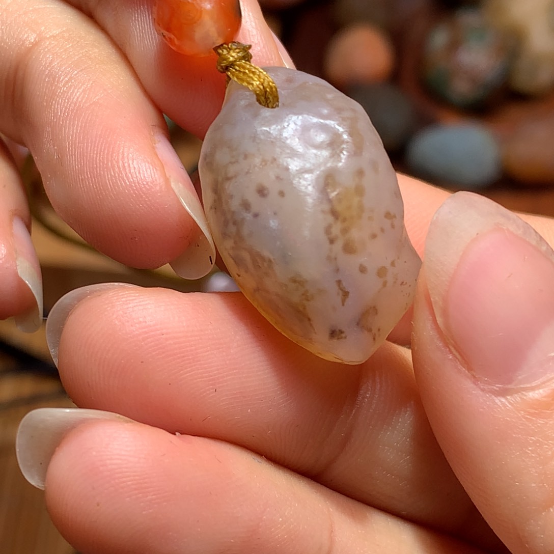 未镶嵌玛瑙/玉髓珠宝半成品