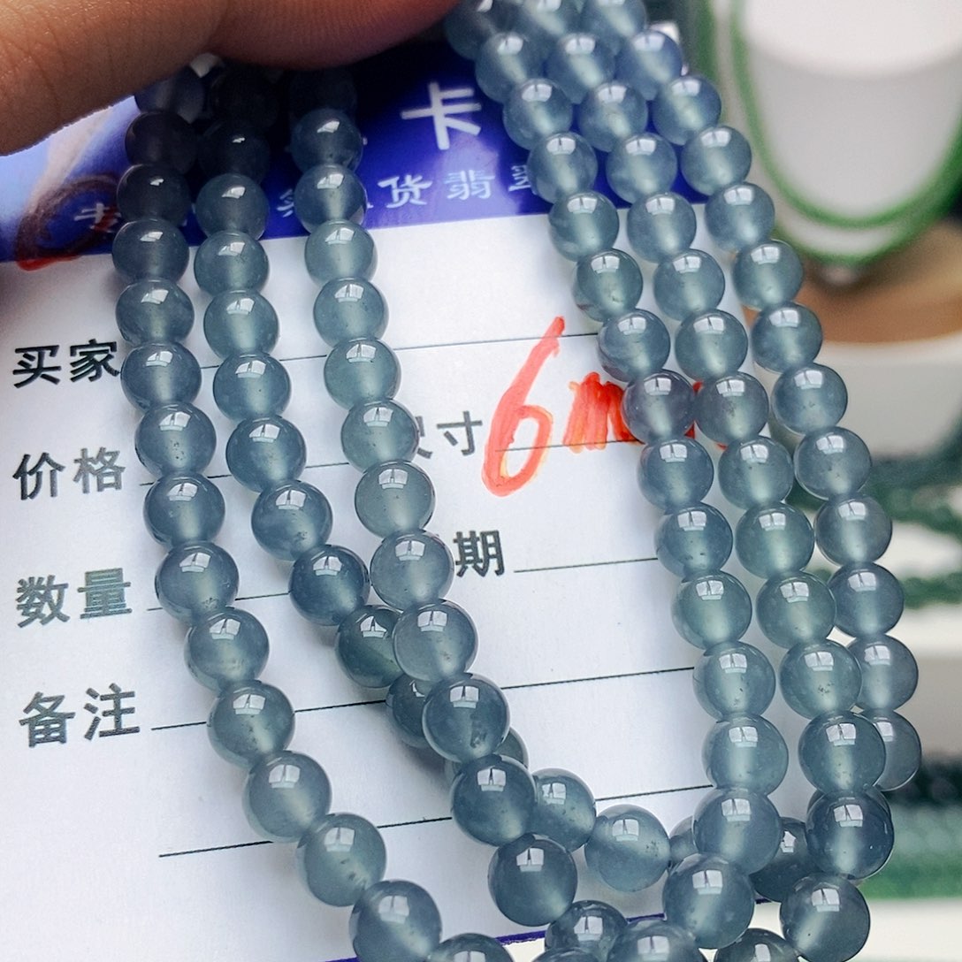 未镶嵌手串翡翠翡翠