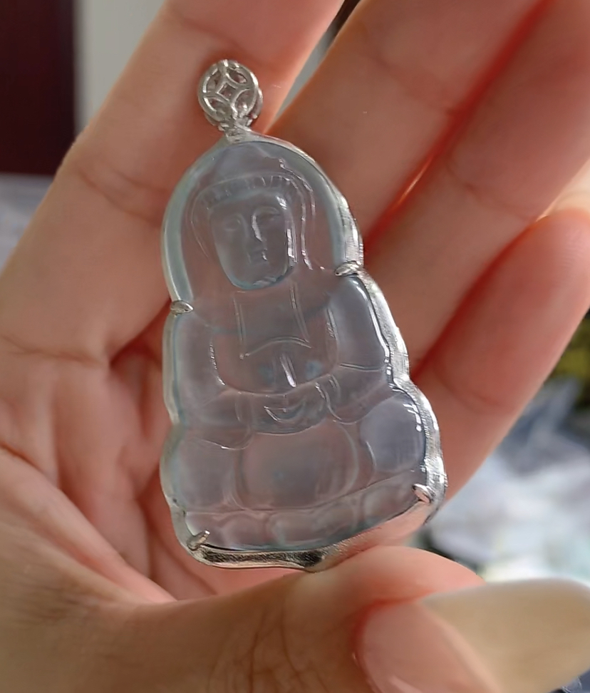 全场纯天然翡翠A货吊坠