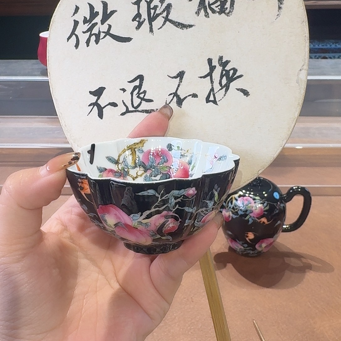 珐琅彩主人给茶具做茶具