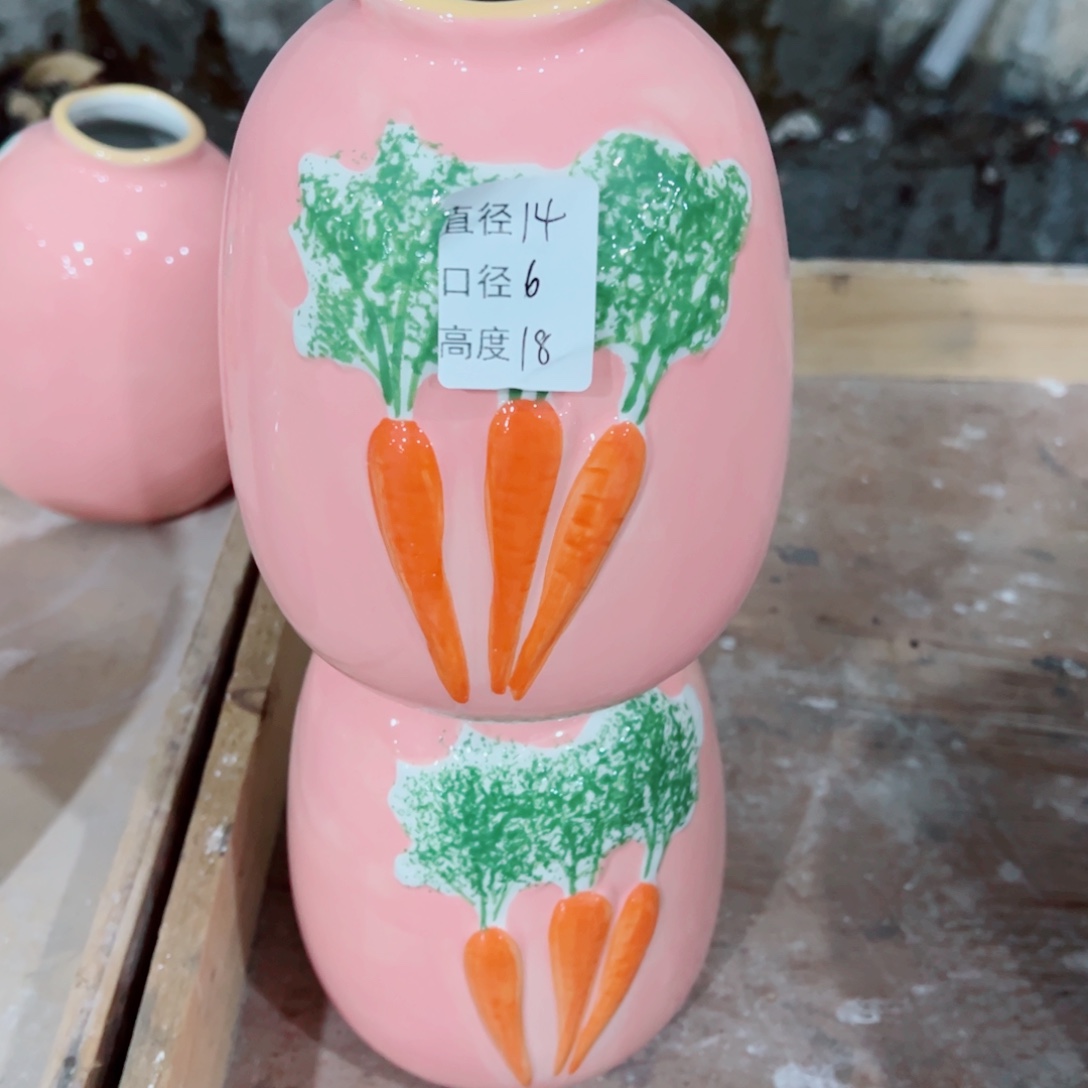 有孔，陶瓷花盆满10米包邮发货