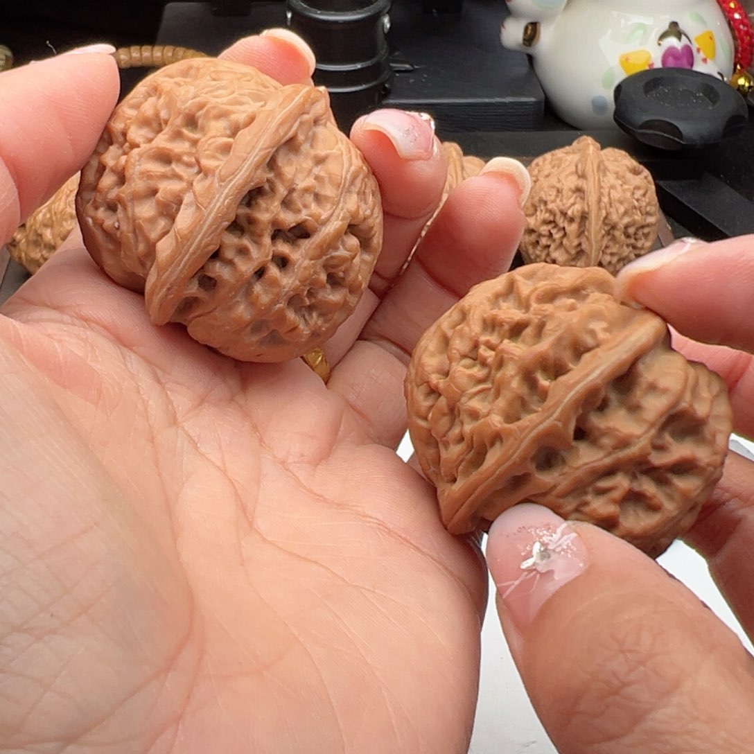 文玩核桃把件凤凰台42