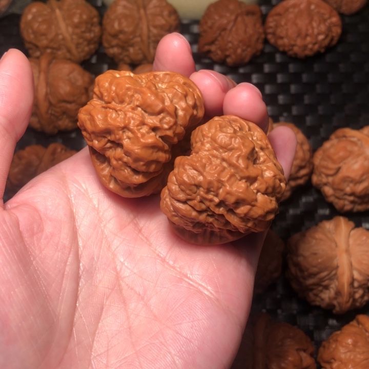 文玩核桃把件三角蛙41