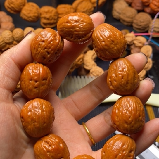 【闪购商品】吊坠文玩核桃北**生光头奶皮大枣